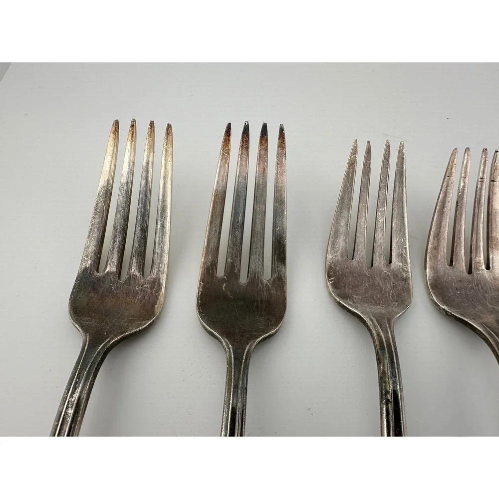 1847 Rogers Bros Eternally Yours Silverplate Flatware Set 6pc Mixed Lot Vintage